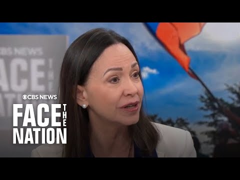 Machado says Venezuela's next leader "should be decided in elections" by the people