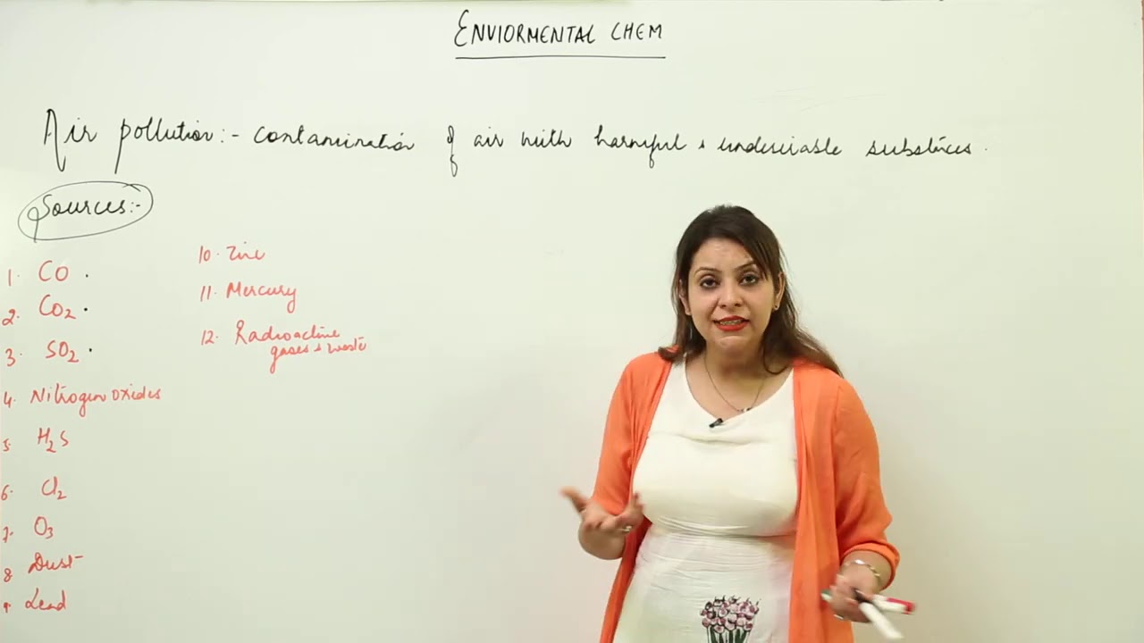 ICSE l CLASS 11l  CHEMISTRY l  CHAPTER 14 l Environmental Chemistry l air pollution l L2