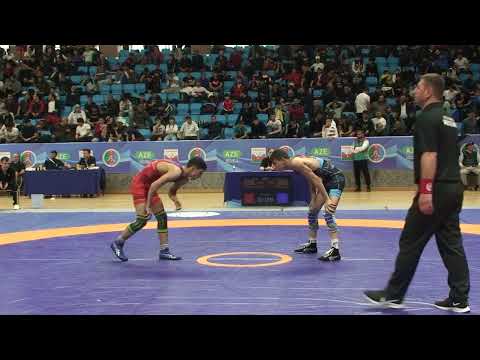1/2 final FS - 48 kg: Elvin Cəfərquliyev - Bəşir Verdiyev