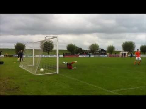 Wilsum - SVVN. Promotie/degradatie: alle penalties en ontlading!