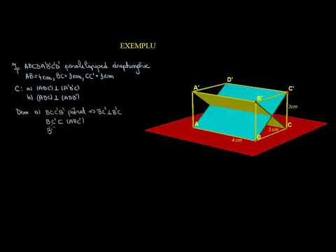 Plane perpendiculare | Lectii-Virtuale.ro