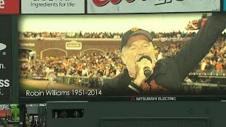 Giants remember longtime fan Robin Williams