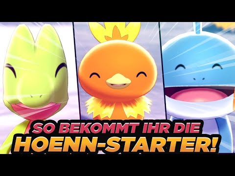 SO BEKOMMT IHR DIE HOENN-STARTER! - Pokémon Schneelande der Krone Schwert/Schild DLC