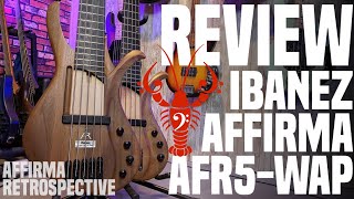 Video thumbnail for Ibanez Affirma AFR5-WAP, Plus a look at the history of the Affirma! - LowEndLobster Review by LowEndLobster
