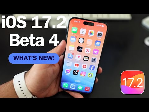 iOS 17.2 Beta 4 - What's New & New Features