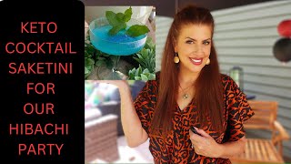 KETO COCKTAIL/SAKETINI