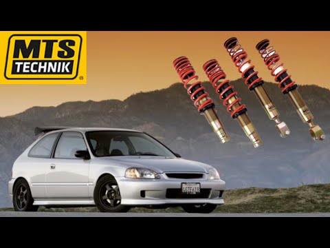 Civic EJ9, EK3, EK4 Suspension Installation (MTS Eibach Street)