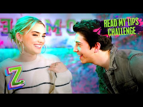 Read My Lips Challenge Meg Edition! 💋 | Part 2 of 2 | ZOMBIES 2| Disney Channel