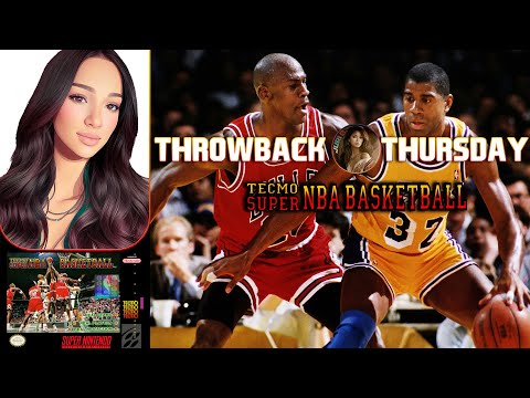 Throwback Thursday - Tecmo Super NBA Basketball - Bulls at Lakers