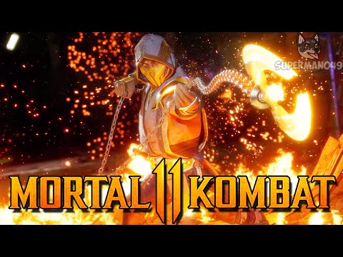 The Legendary Gray Scorpion! - Mortal Kombat 11: "Scorpion" Gameplay