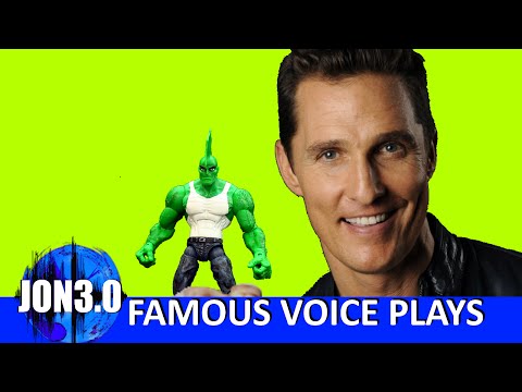 MATTHEW MCCONAUGHEY IMPRESSION (Marvel Legends Savage Dragon)
