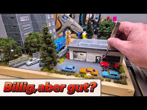 TEMU Modellbau Artikel und Werkzeuge zum Bau der Anlage oder Diorama -  Modelleisenbahn H0 1/87