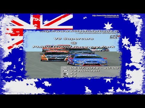 GTR2 Kölschbierbude: V8 Supercars - Phillip Island/Start 20:02h 08-07-2019