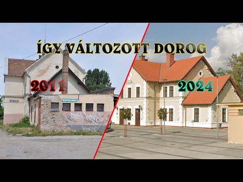 Így változott Dorog (2011 vs. 2024)