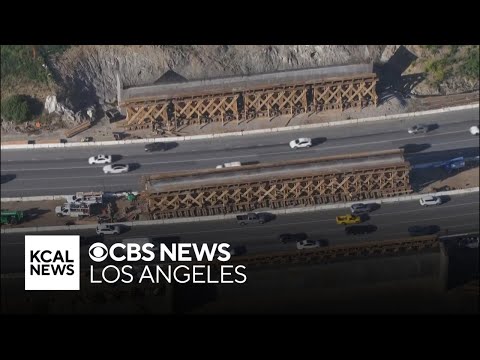 Parts of 101 Freeway closed as construction begins on wildlife crossing in Agoura HIlls