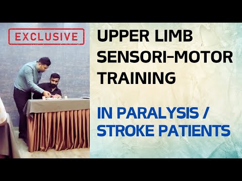 UPPER LIMB TRAINING SCAPULA ACTIVATION EXERCISE POST STROKE PHYSIOTHERAPY REHABILITATION