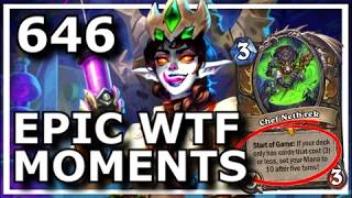 Hearthstone - Best Epic WTF Moments 646