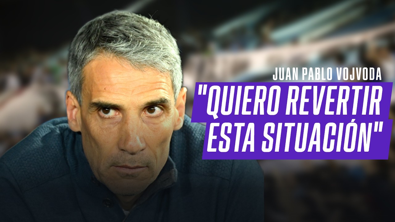 "LA PALABRA QUE RESUME LO DE HOY ES ALIVIO" JUAN PABLO VOJVODA EN CONFERENCIA DE PRENSA