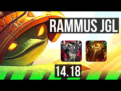 RAMMUS vs NIDALEE (JGL) | 5/2/15, 1200+ games | EUW Master | 14.18