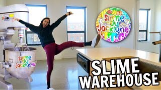 SLIME SHOP WAREHOUSE TOUR! (empty) Slimebyjacklyne Slime Shop Tour!