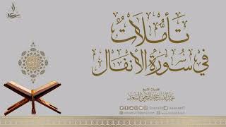 15- تأملات في سورة الأنفال image