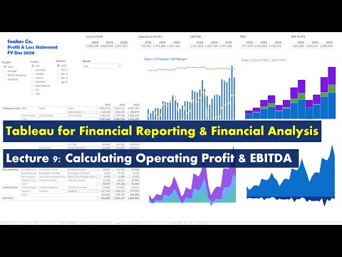 Tableau for Financial Reporting Financial Analysis Course Introduction