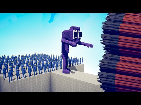100x RAINBOW FRIENDS + GIANT vs EVERY GOD - TABS | Totally Accurate Battle Simulator 2023