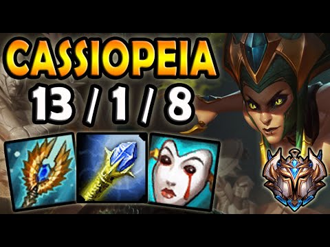 CASSIOPEIA vs SYNDRA MID [ DWG ShowMaker ] Lol Challenger Korea ✔️10.18✔️