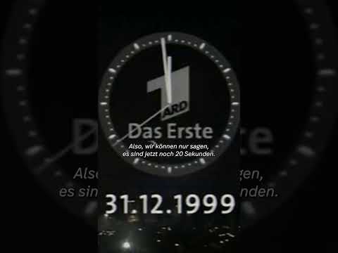 Silvester / Neujahr 1999/2000 #retro #nostalgia #tv #vintage