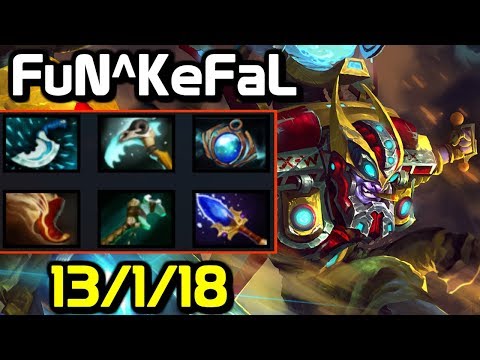FuN^KeFaL Tinker full gameplay vs TOPSON Zeus + Huskar w/ Iceberg Faceless Void