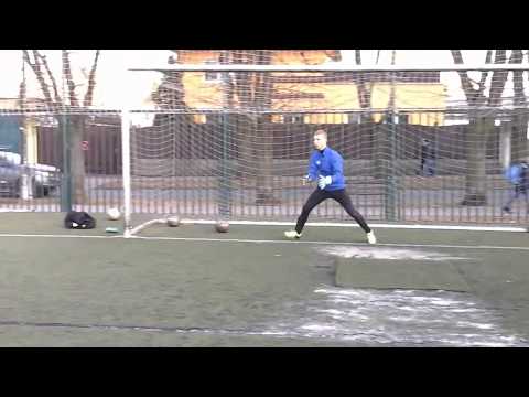 Goalkeeper SK Kladno - přesouvání střelba do prstů