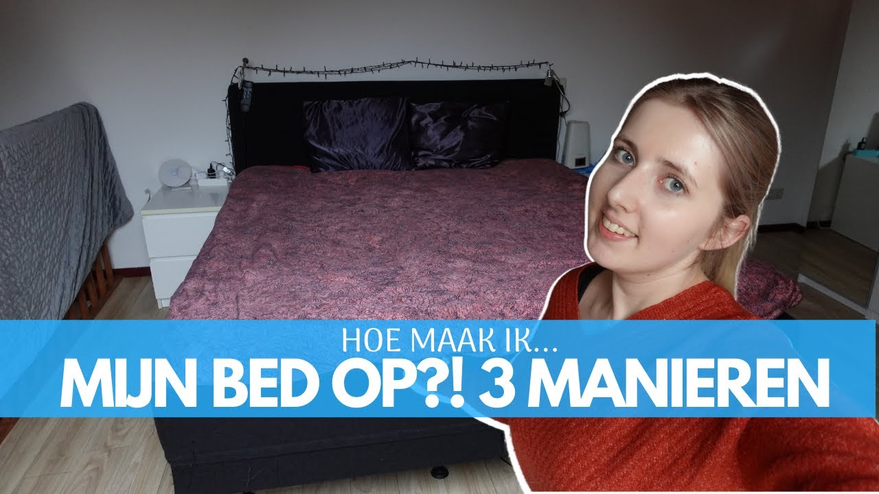 BED OPMAKEN | 3 MANIEREN | Hoe maak ik mijn bed op! | Clean with me | Tips | Gwenn&Clean