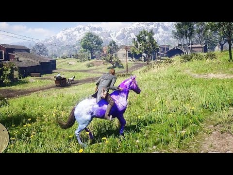 ARTHUR CATCH A BEAUTIFUL ASTRA HORSE - Red Dead Redemption 2 Gameplay