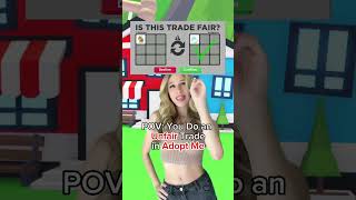 POV: You Do an &quot;Unfair Trade&quot; in Adopt Me....