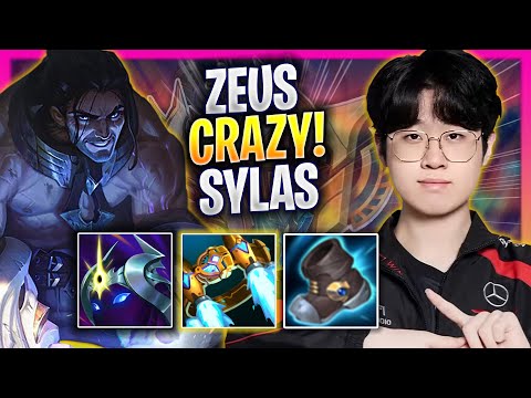 ZEUS CRAZY GAME WITH SYLAS! - HLE Zeus Plays Sylas TOP vs Vladimir! | Season 2024