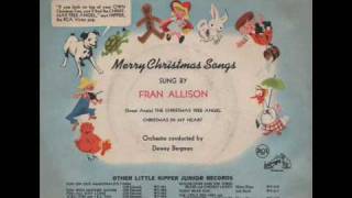 Fran Allison  &quot; (Sweet Angie)  The Christmas Tree Angel &quot;