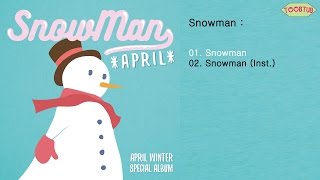 [Single] APRIL (에이프릴) - Snowman [Winter Special Album]