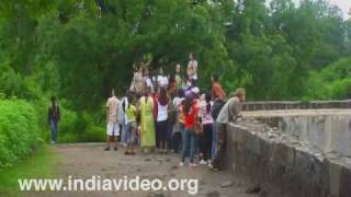 Pond inside the Daulatabad Fort, Maharashtra 