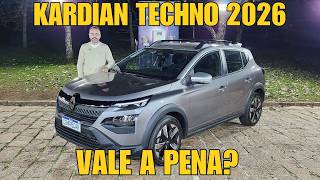 Avaliação: Renault Kardian Techno 2026