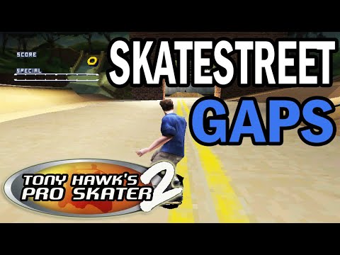 Tony Hawk's Pro Skater 2 (PS1) - Skatestreet All Gaps