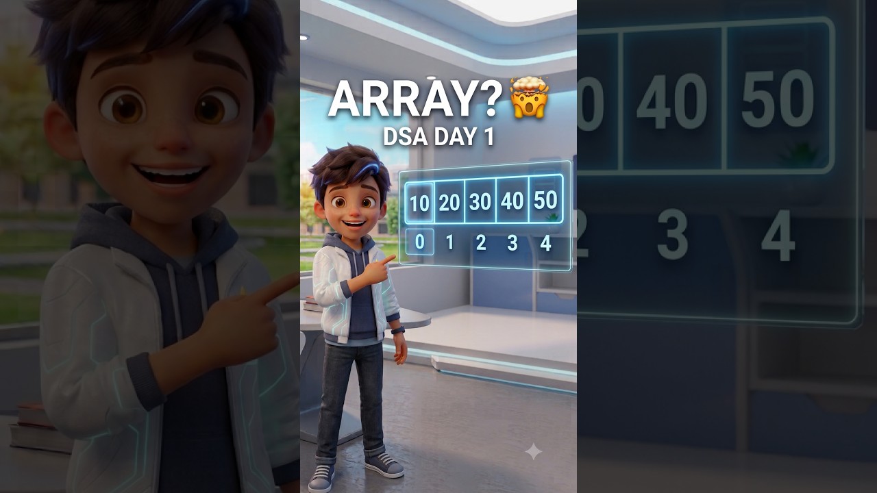 🚀 Your DSA Journey Starts HERE! 🤯 | Day-1 Arrays  #dsa #shorts #explore #trendingshorts #trending