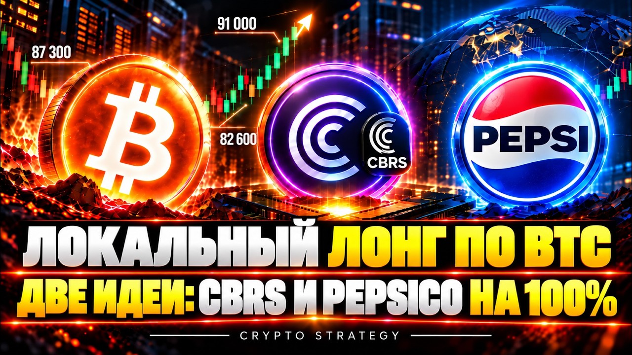 ЛОКАЛЬНЫЙ ЛОНГ ПО BTC И ДВЕ МОИ ИНВЕСТИЦИИ С ПОТЕНЦИАЛОМ РОСТА НА 100%