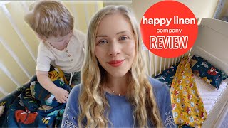 HAPPY LINEN COMPANY TODDLER BEDDING REVIEW | AD