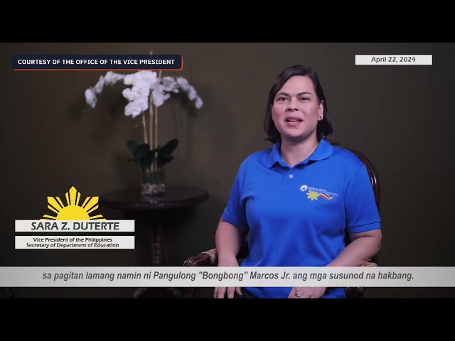 Sara Duterte to Liza Marcos: Your feelings have nothing to do with my duties as VP