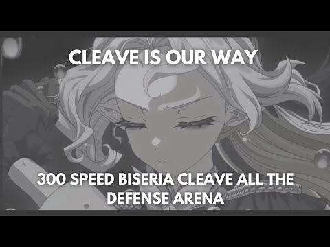 I'M USING 300 SPEED BRIAR WITCH ISERIA TO CLEAVE ALL THE DEFENSE ARENA... EPIC SEVEN