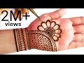 Latest Easy Mehndi design for Diwali | Beautiful Simple Mehandi design| Henna Design