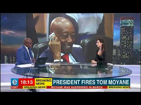 Ramaphosa fires Tom Moyane