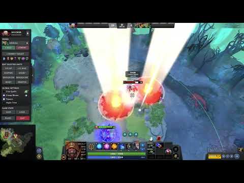 invoker 7.33  emp+cataclysm combo