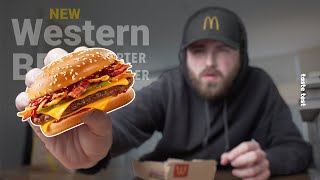 McDonald's "Western BBQ Quarter Pounder" taste test