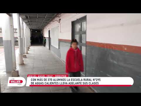 Escuela N°295 de Aguas Calientes: el trabajo con más de 370 niños